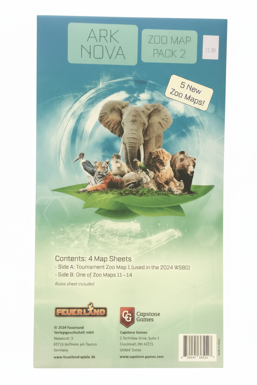 Ark Nova Zoo Map Pack 2 - WiredVillage Games - WiredVillage Games